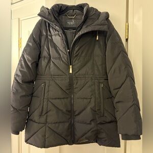 Awesome Kate Spade Black Puffer-Size Small
